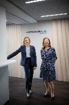 Anne-Marie Couderc et Florence Parly Portrait - Paris