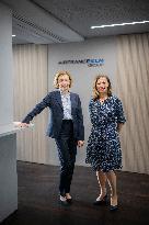 Anne-Marie Couderc et Florence Parly Portrait - Paris