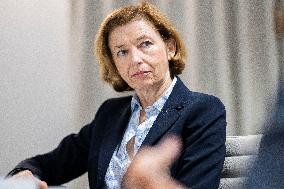 Anne-Marie Couderc et Florence Parly Portrait - Paris