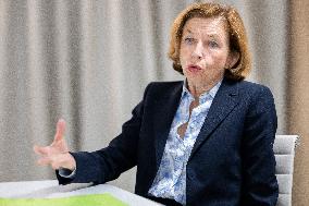 Anne-Marie Couderc et Florence Parly Portrait - Paris