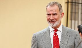 King Felipe VI Receives Young Ibero-American Leaders - Madrid