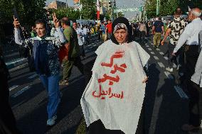 Religious Rally to Condemn Israeli Attack on Iran - Tehran
