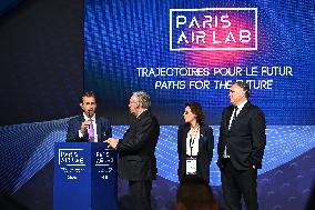 Francois Bayrour Visit To Paris Air Show - Le Bourget