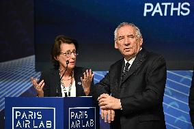 Francois Bayrour Visit To Paris Air Show - Le Bourget