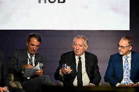Francois Bayrour Visit To Paris Air Show - Le Bourget