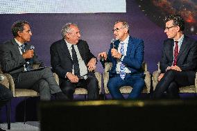 Francois Bayrour Visit To Paris Air Show - Le Bourget