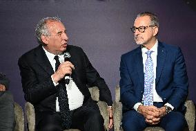 Francois Bayrour Visit To Paris Air Show - Le Bourget