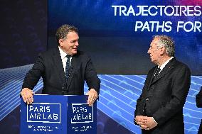Francois Bayrour Visit To Paris Air Show - Le Bourget