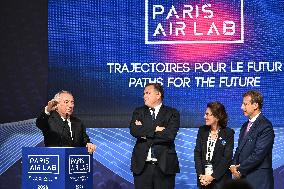 Francois Bayrour Visit To Paris Air Show - Le Bourget