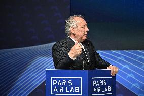 Francois Bayrour Visit To Paris Air Show - Le Bourget