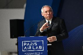 Francois Bayrour Visit To Paris Air Show - Le Bourget
