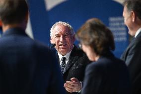 Francois Bayrour Visit To Paris Air Show - Le Bourget