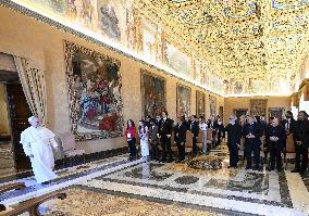 Pope Leo XIV Meets Scientifics Of Vatican Observatory - Vatican