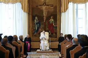 Pope Leo XIV Meets Scientifics Of Vatican Observatory - Vatican