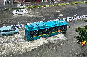 Rainstorm Hit Nanning