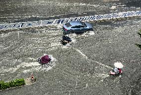 Rainstorm Hit Nanning