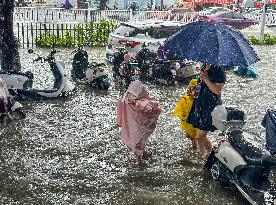 Rainstorm Hit Nanning