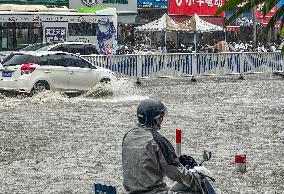 Rainstorm Hit Nanning