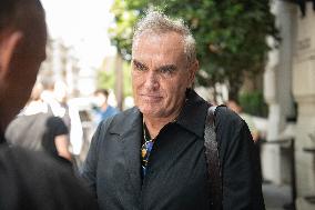 Morrissey Leaves His Hotel - Paris