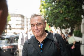 Morrissey Leaves His Hotel - Paris