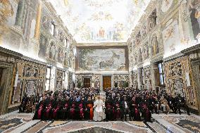Pope Leo Receives In Private Audience - Vatican