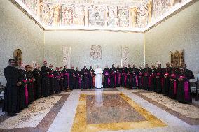 Pope Leo Receives In Private Audience - Vatican