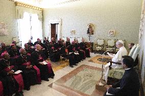 Pope Leo Receives In Private Audience - Vatican
