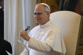 Pope Leo Receives In Private Audience - Vatican