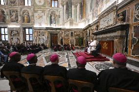Pope Leo Receives In Private Audience - Vatican