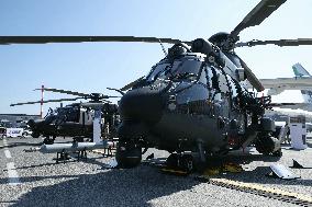 Francois Bayrour Visit To Paris Air Show - Le Bourget