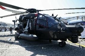 Francois Bayrour Visit To Paris Air Show - Le Bourget