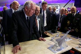 Francois Bayrour Visit To Paris Air Show - Le Bourget