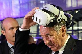 Francois Bayrour Visit To Paris Air Show - Le Bourget