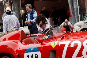 MOTORI - Auto Storiche - 1000Miglia - Punzonatura e Presentazione Vetture