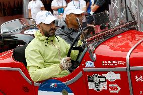 MOTORI - Auto Storiche - 1000Miglia - Punzonatura e Presentazione Vetture