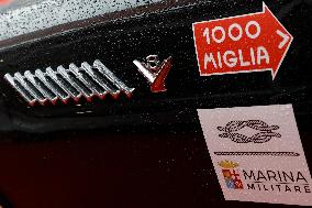 MOTORI - Auto Storiche - 1000Miglia - Punzonatura e Presentazione Vetture