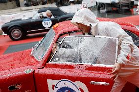 MOTORI - Auto Storiche - 1000Miglia - Punzonatura e Presentazione Vetture