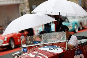 MOTORI - Auto Storiche - 1000Miglia - Punzonatura e Presentazione Vetture