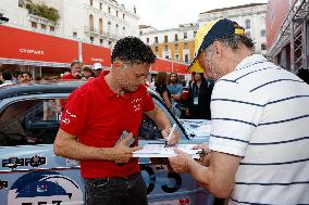 MOTORI - Auto Storiche - 1000Miglia - Punzonatura e Presentazione Vetture