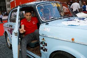 MOTORI - Auto Storiche - 1000Miglia - Punzonatura e Presentazione Vetture