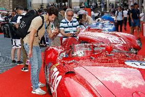 MOTORI - Auto Storiche - 1000Miglia - Punzonatura e Presentazione Vetture
