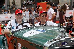 MOTORI - Auto Storiche - 1000Miglia - Punzonatura e Presentazione Vetture