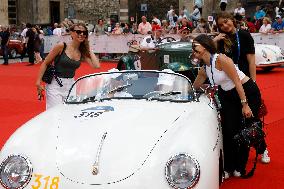 MOTORI - Auto Storiche - 1000Miglia - Punzonatura e Presentazione Vetture