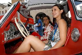 MOTORI - Auto Storiche - 1000Miglia - Punzonatura e Presentazione Vetture