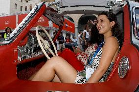 MOTORI - Auto Storiche - 1000Miglia - Punzonatura e Presentazione Vetture