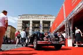 MOTORI - Auto Storiche - 1000Miglia - Punzonatura e Presentazione Vetture