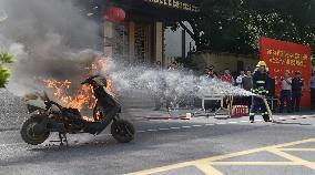 Fire Drill in Hefei