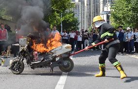 Fire Drill in Hefei