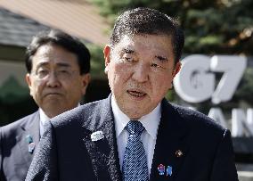Japan PM Ishiba in Canada