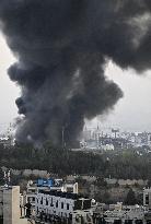 Iran state TV attacked by Israel